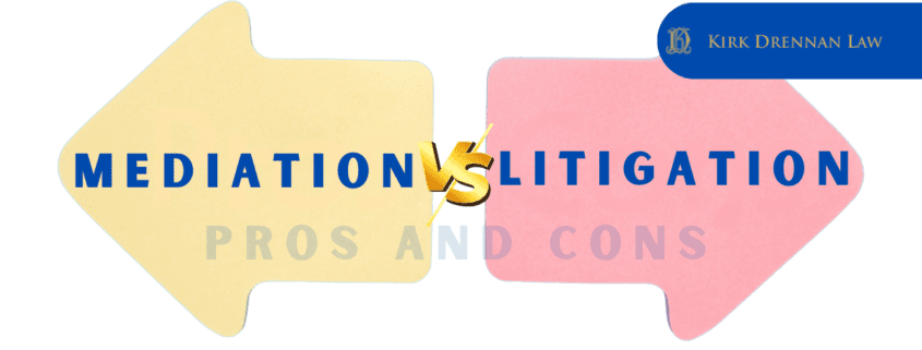 The Pros and Cons of Mediation vs. Litigation in High Asset Divorce Cases